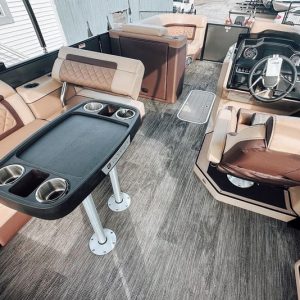 2025 Godfrey AquaPatio 25′ Flip Lounge Tritoon – 255 SFL