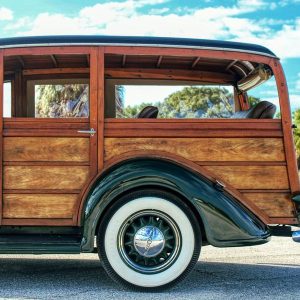 1936 Dodge Westchester Woody Wagon Cantrell Body