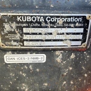 2020 KUBOTA Skid Steers SVL95-2