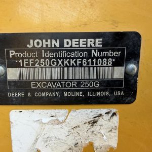 2019 DEERE Excavators 250G LC