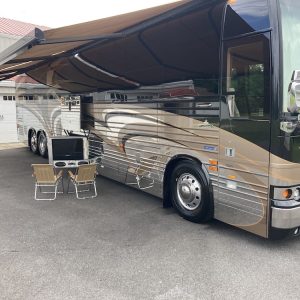 2008 Prevost Parliament XLII Double Slide